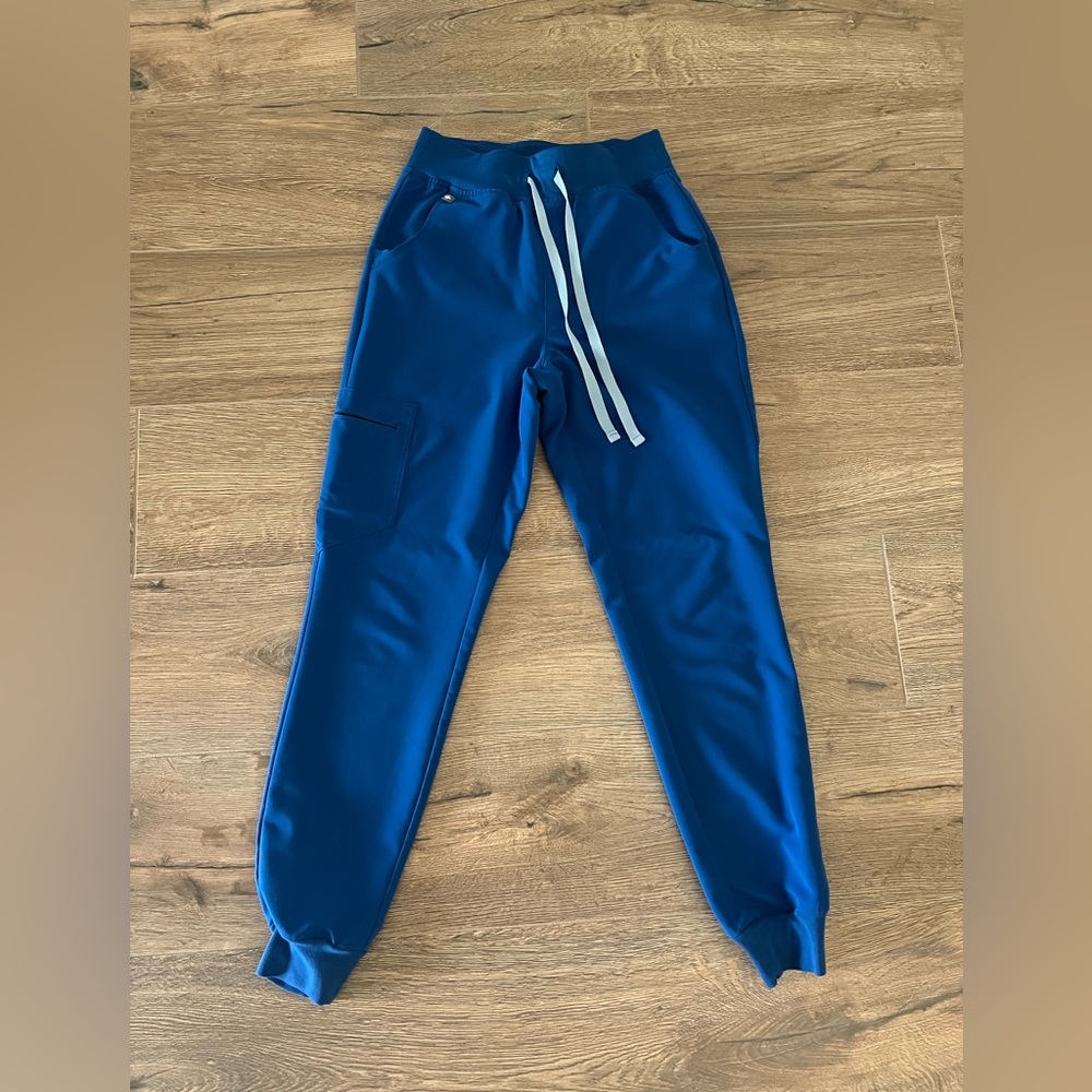 Figs Zamora Jogger Scrub Pants Royal Blue XS